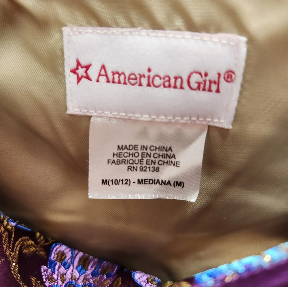 American girl dress and jacket